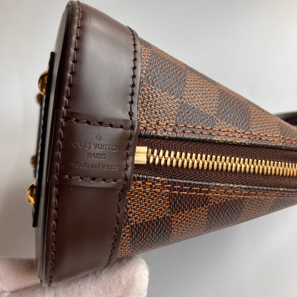 Louis Vuitton Alma BB Damier Ebène Crossbody Bag NO LOCK RFID