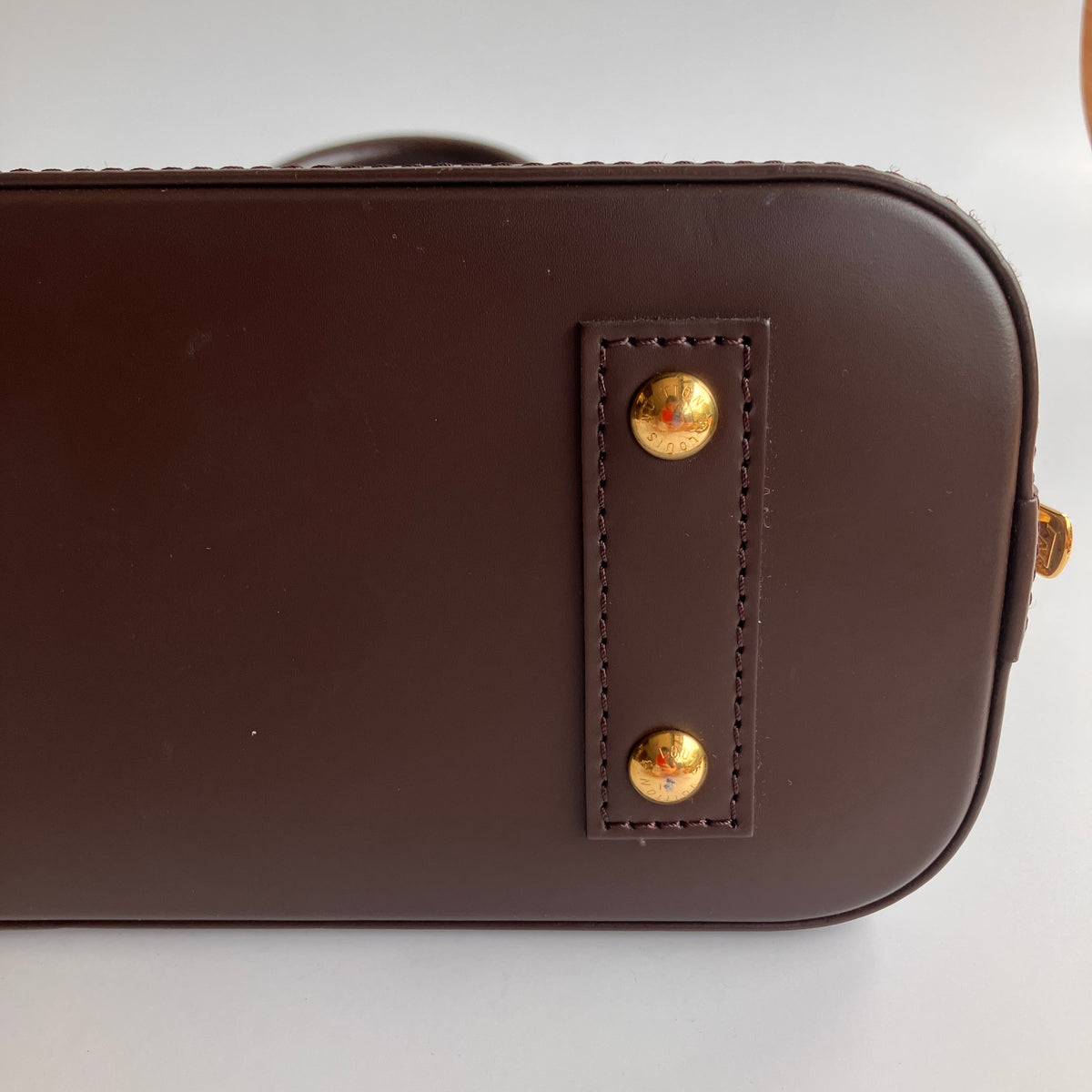 Louis Vuitton Alma BB Damier Ebène Crossbody Bag NO LOCK RFID