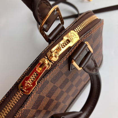 Louis Vuitton Alma BB Damier Ebène Crossbody Bag NO LOCK RFID