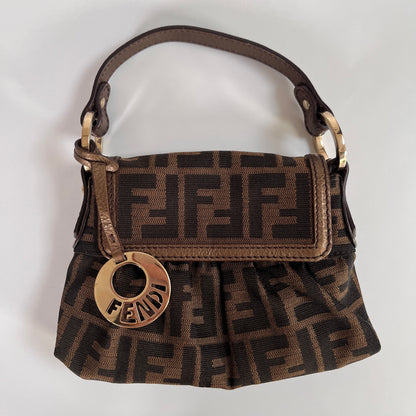 Fendi FF Zucca Mini Chef Handbag