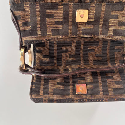Fendi FF Zucca Mini Chef Handbag