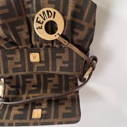 Fendi FF Zucca Mini Chef Handbag