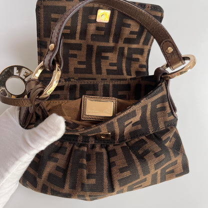 Fendi FF Zucca Mini Chef Handbag