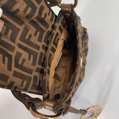 Fendi FF Zucca Mini Chef Handbag