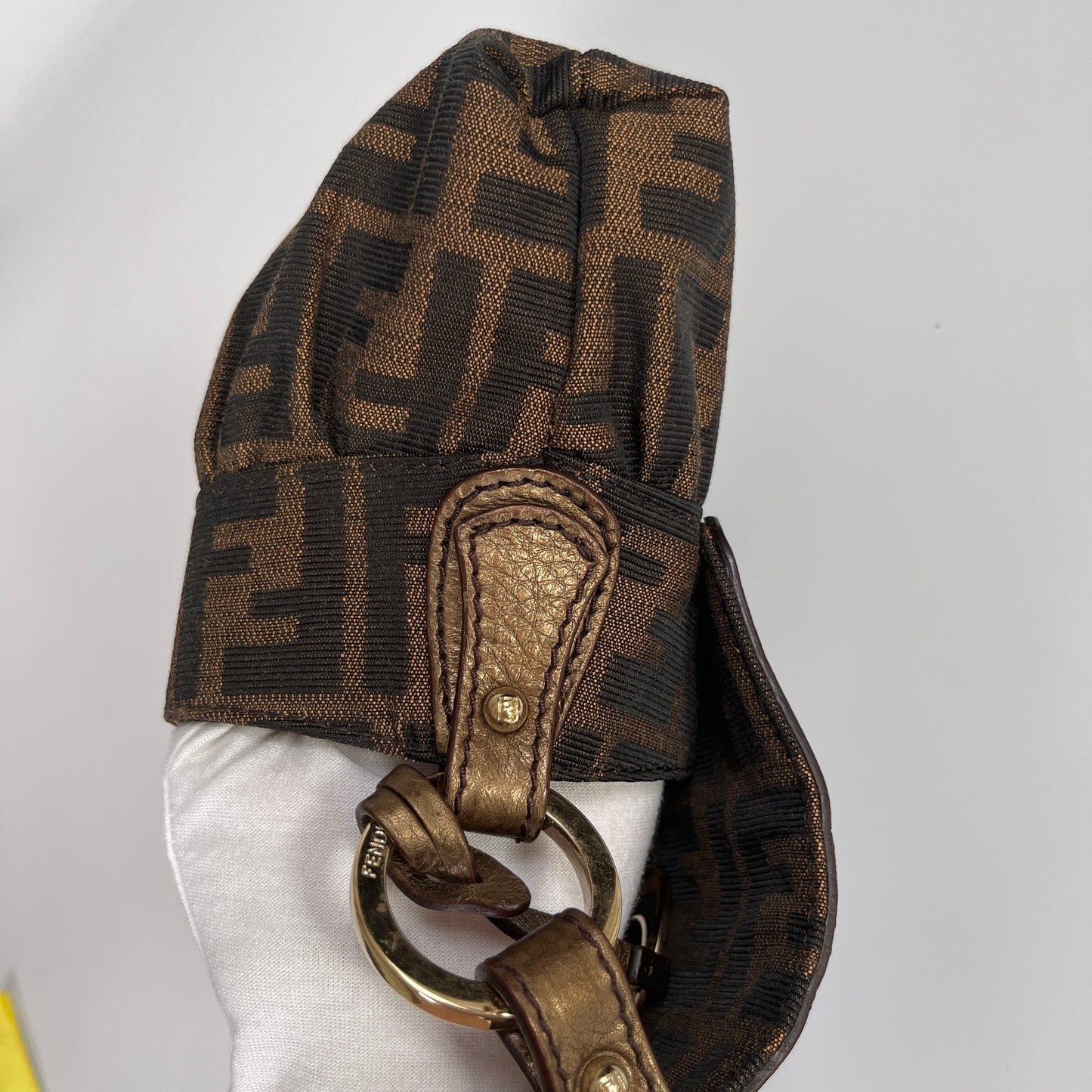 Fendi FF Zucca Mini Chef Handbag