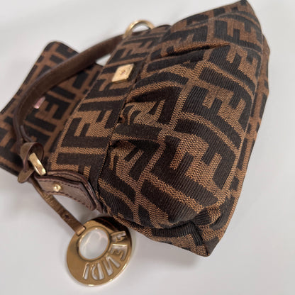 Fendi FF Zucca Mini Chef Handbag