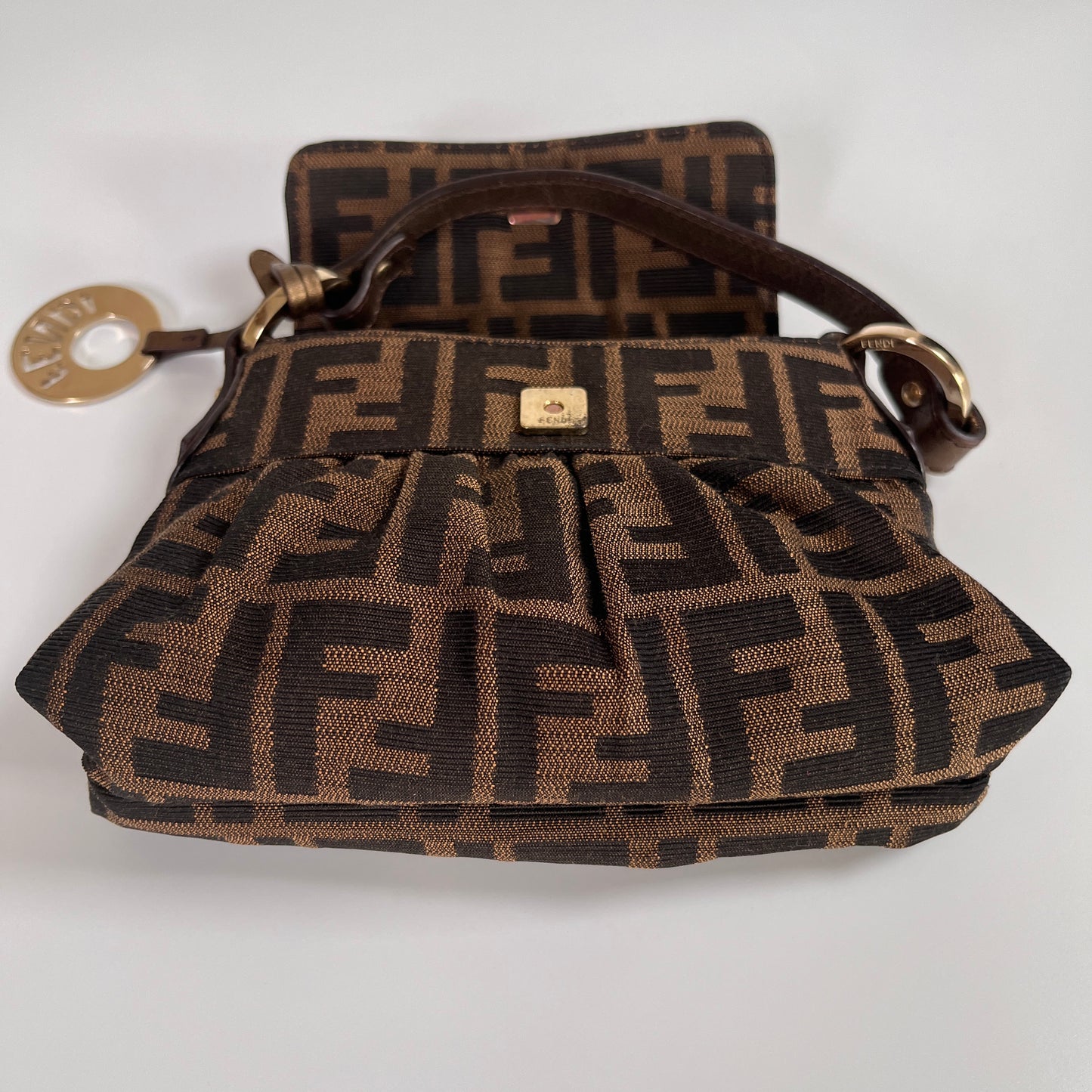 Fendi FF Zucca Mini Chef Handbag
