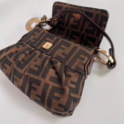 Fendi FF Zucca Mini Chef Handbag