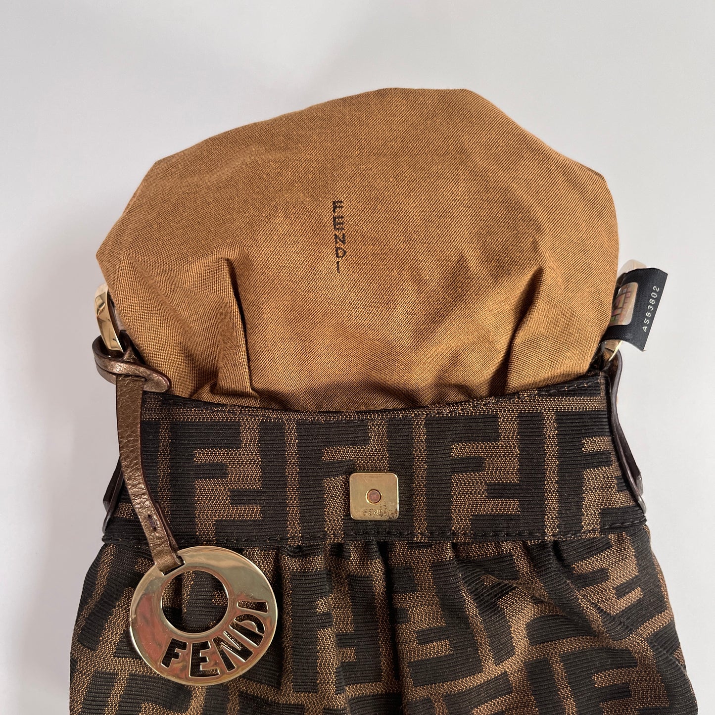 Fendi FF Zucca Mini Chef Handbag