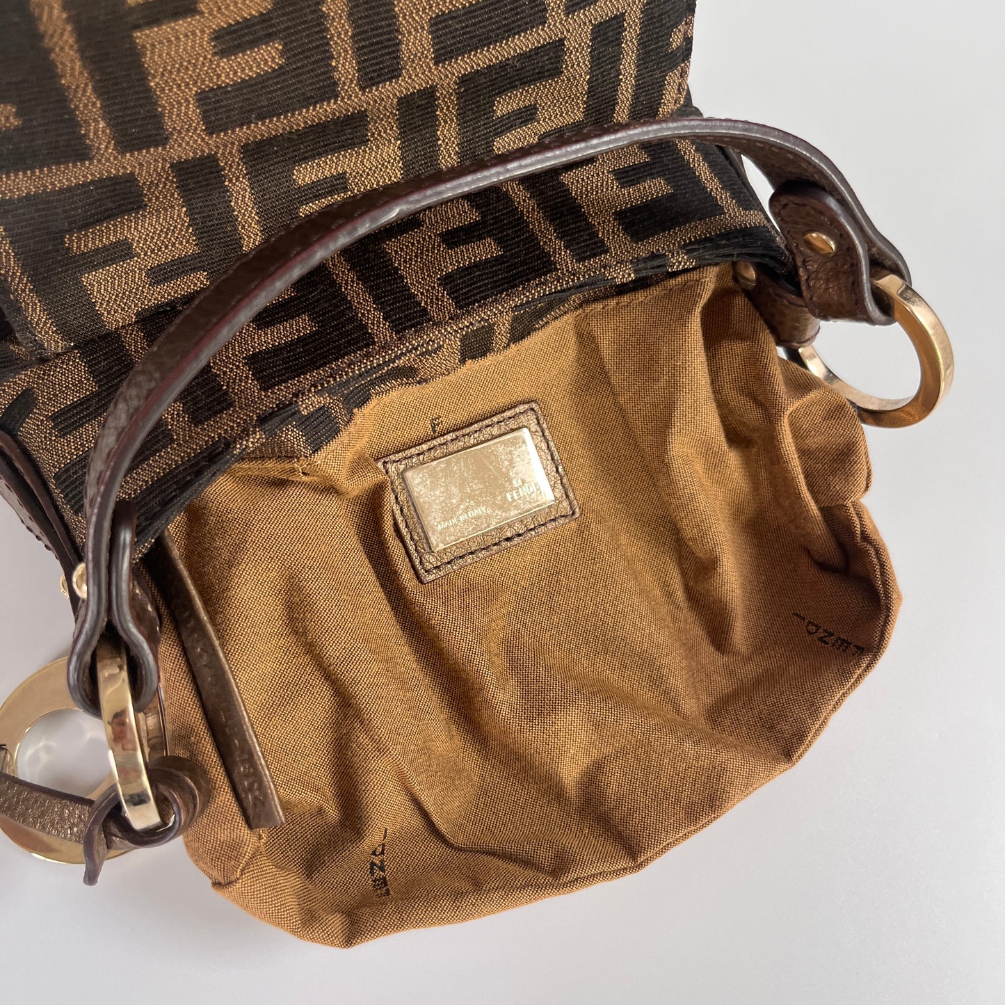 Fendi FF Zucca Mini Chef Handbag