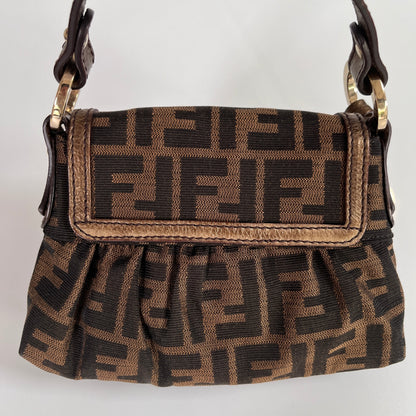 Fendi FF Zucca Mini Chef Handbag