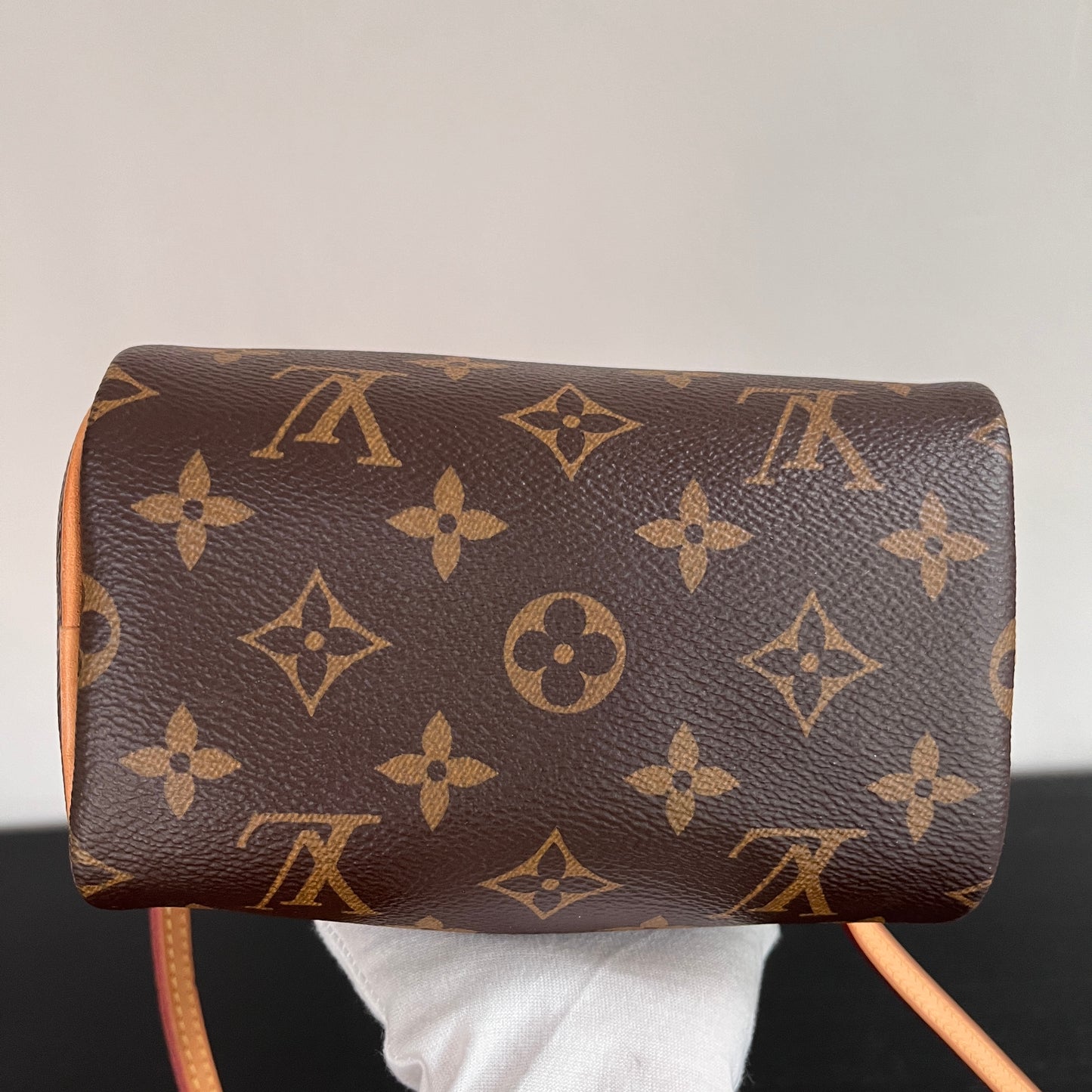 Louis Vuitton 2020 Nano Speedy Monogram Crossbody Bag