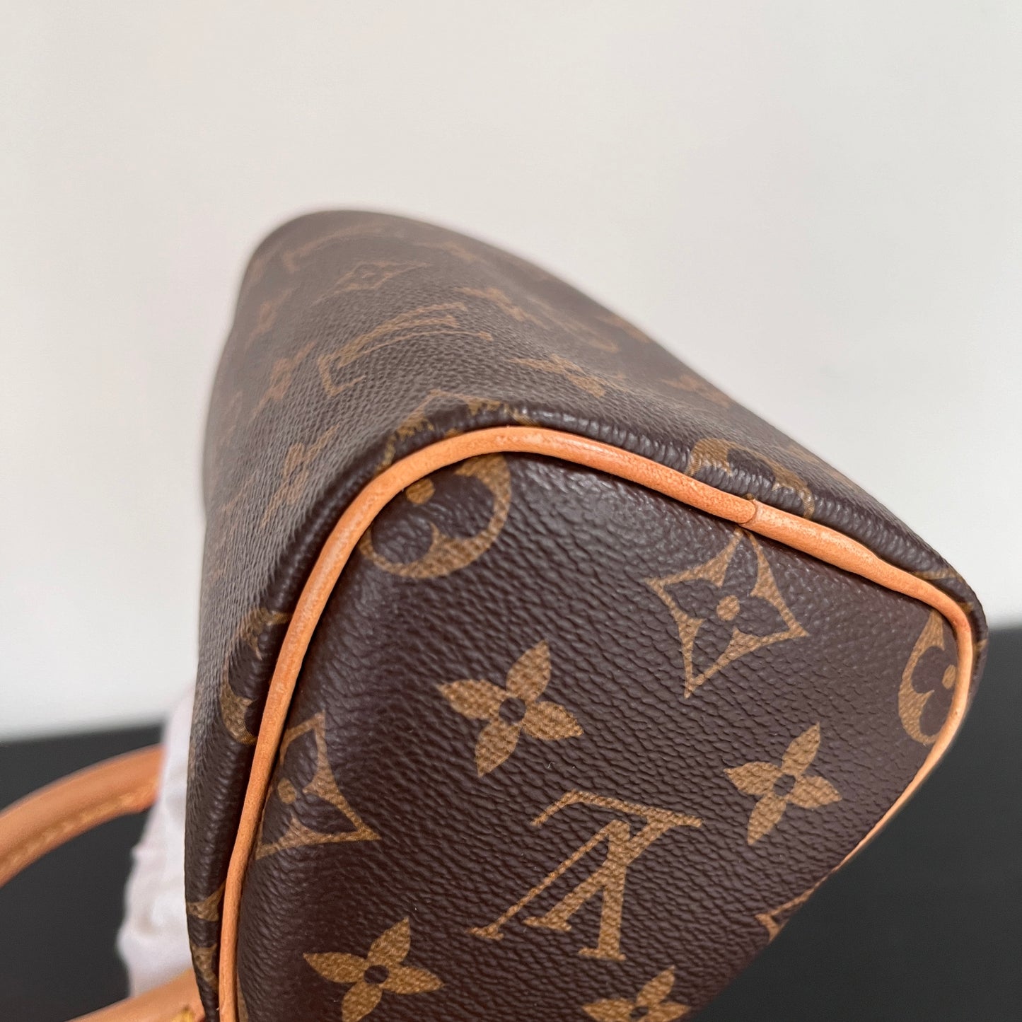 Louis Vuitton 2020 Nano Speedy Monogram Crossbody Bag