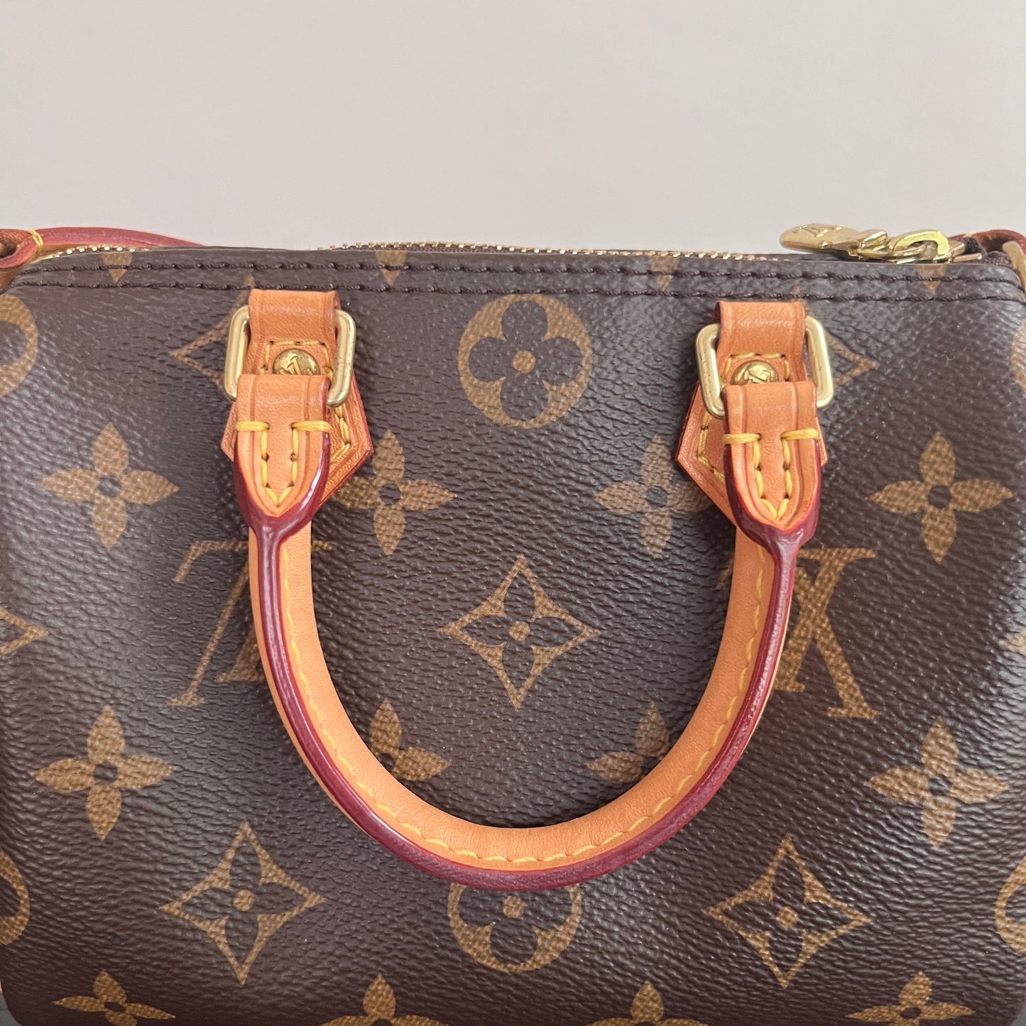 Louis Vuitton 2020 Nano Speedy Monogram Crossbody Bag