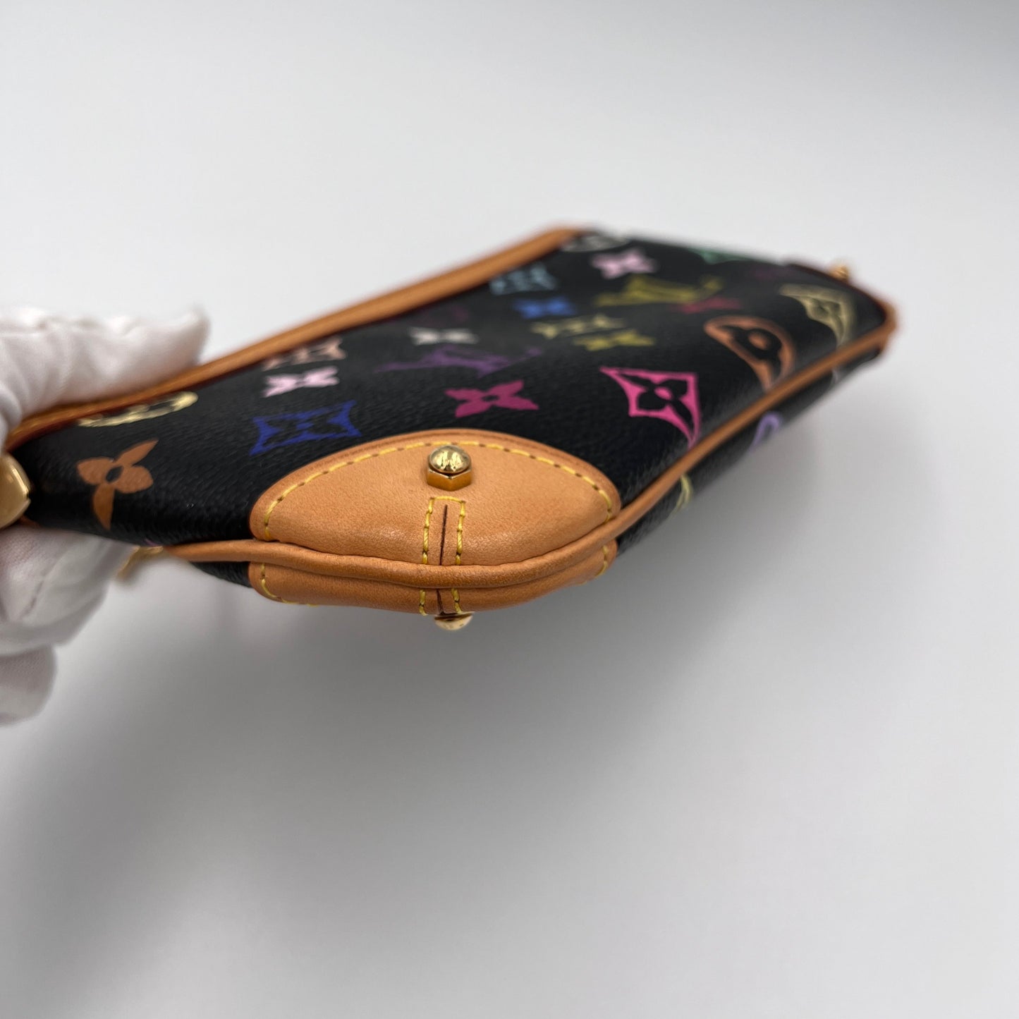 Louis Vuitton x Takashi Murakami Milla Multicolor Clutch