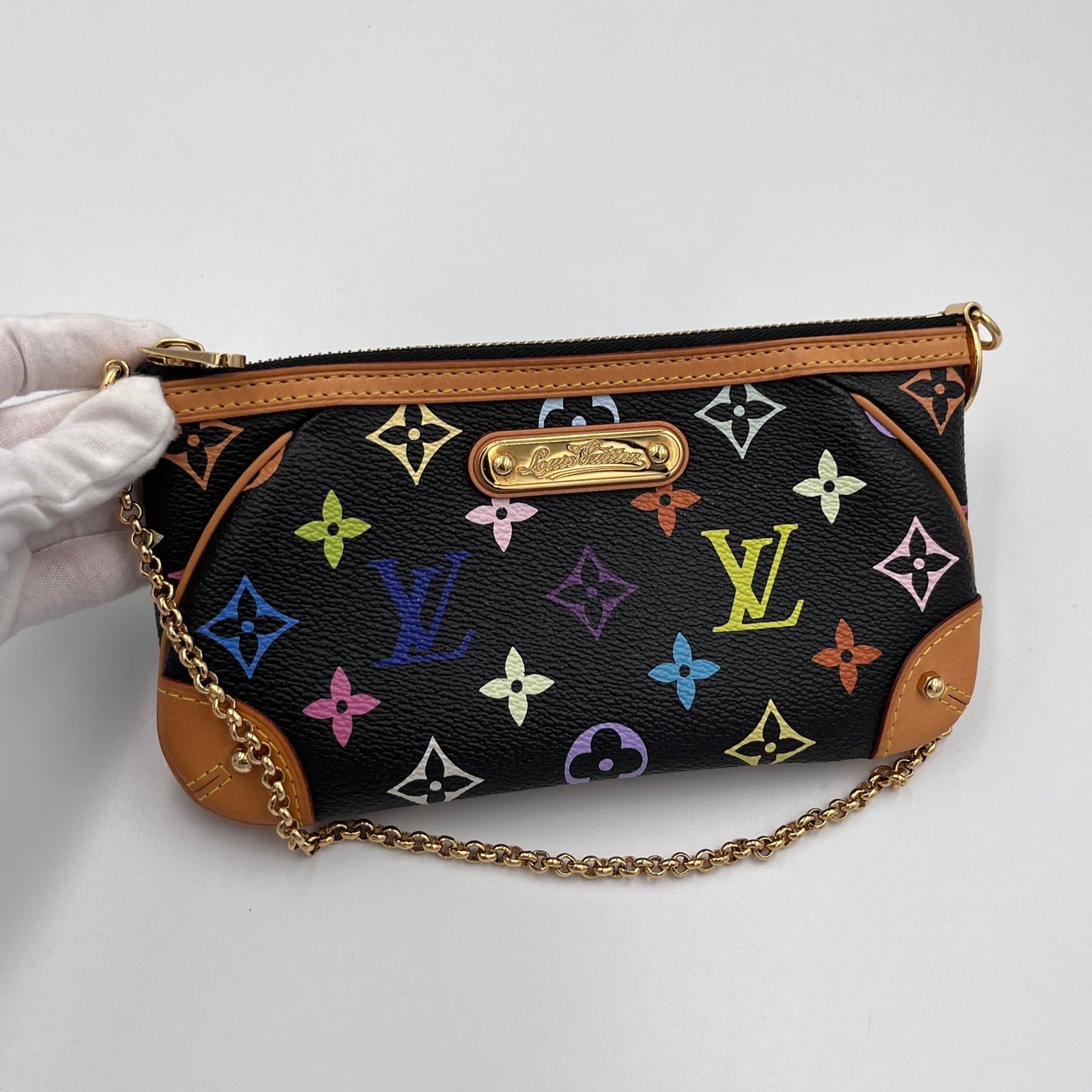 Louis Vuitton x Takashi Murakami Milla Multicolor Clutch