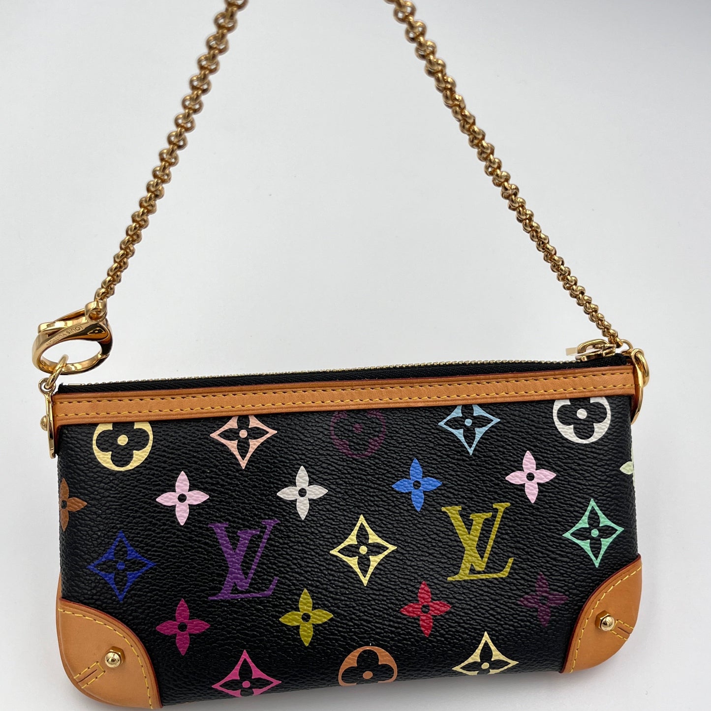 Louis Vuitton x Takashi Murakami Milla Multicolor Clutch