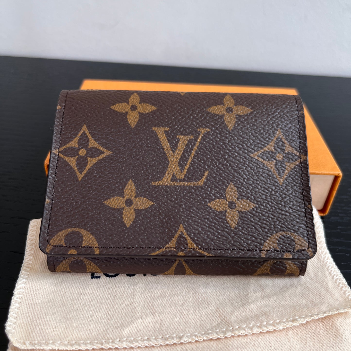 Louis Vuitton Monogram Enveloppe Carte De Visite