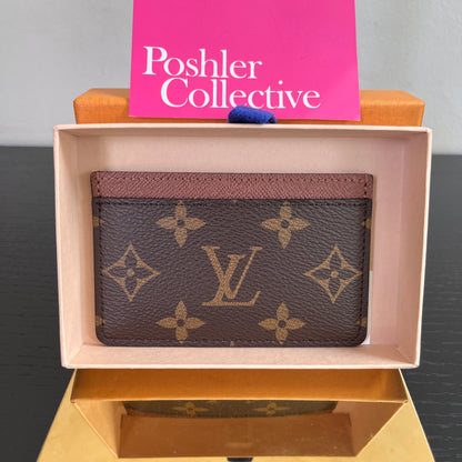 Louis Vuitton Monogram Card Case RFID