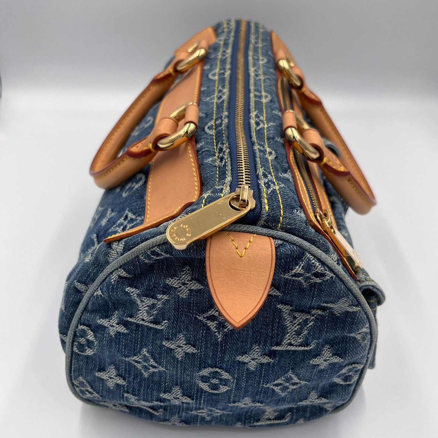 Louis Vuitton Neo Speedy Denim Handbag