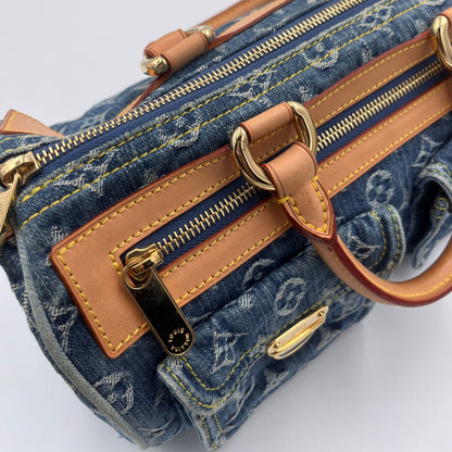 Louis Vuitton Neo Speedy Denim Handbag