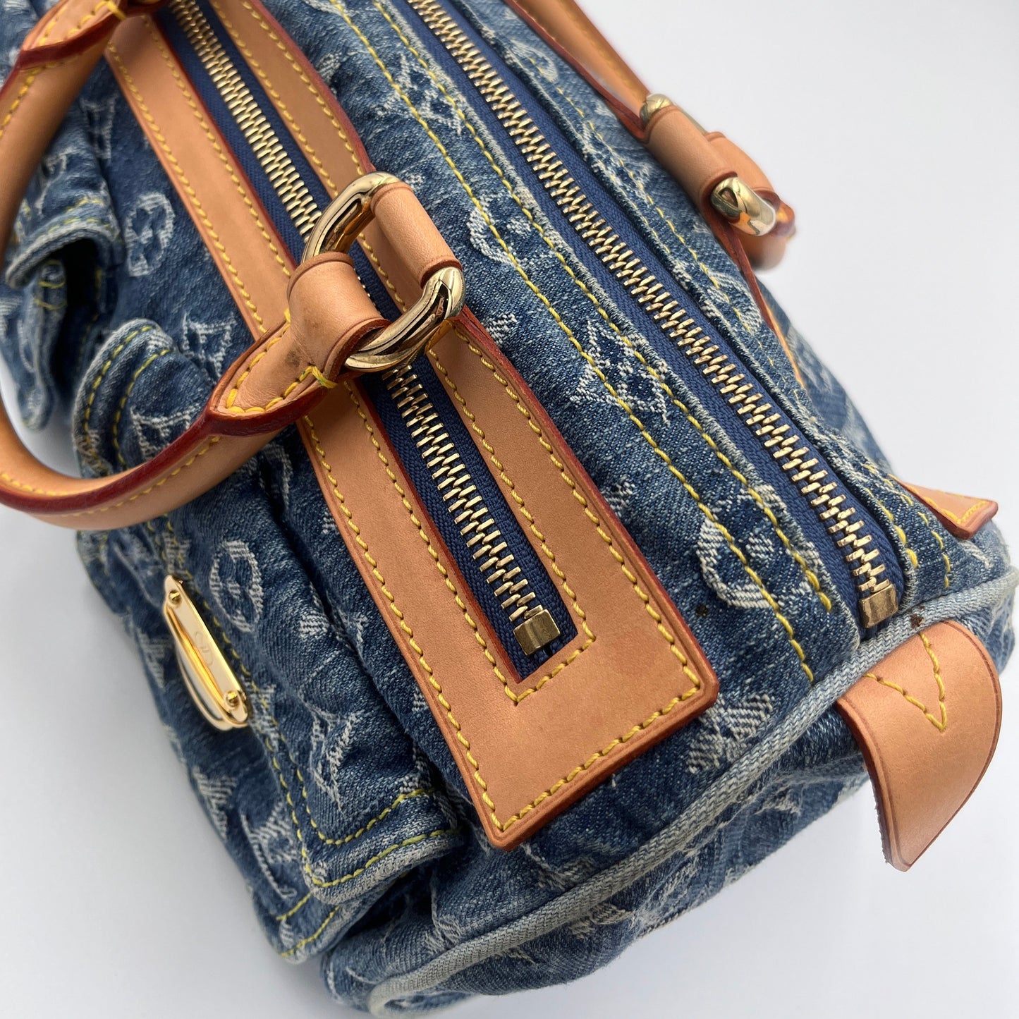 Louis Vuitton Neo Speedy Denim Handbag