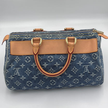 Louis Vuitton Neo Speedy Denim Handbag