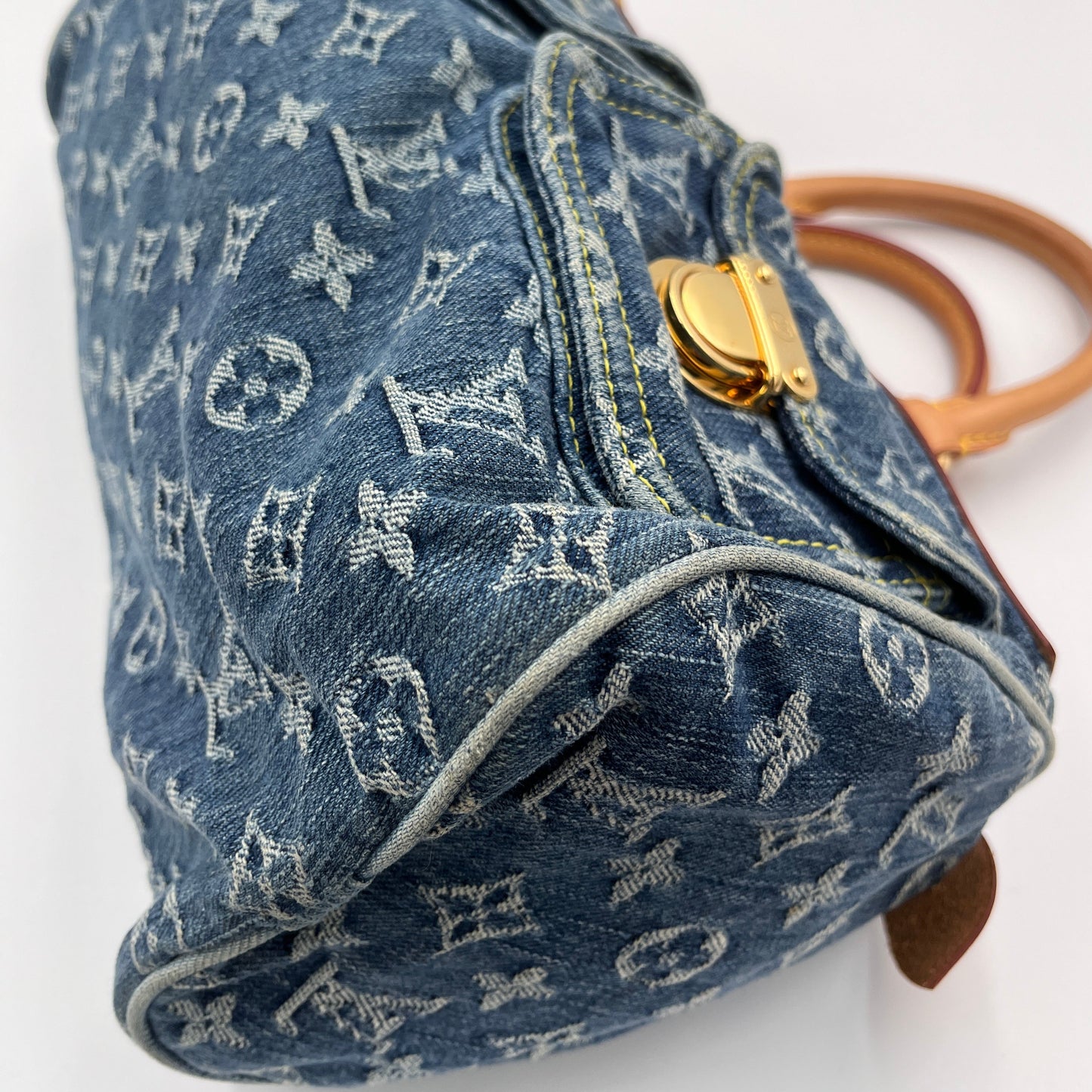 Louis Vuitton Neo Speedy Denim Handbag