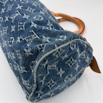 Louis Vuitton Neo Speedy Denim Handbag