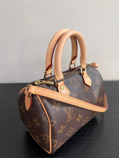 Louis Vuitton 2015 Nano Speedy Monogram