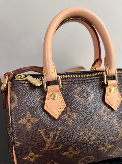 Louis Vuitton 2015 Nano Speedy Monogram