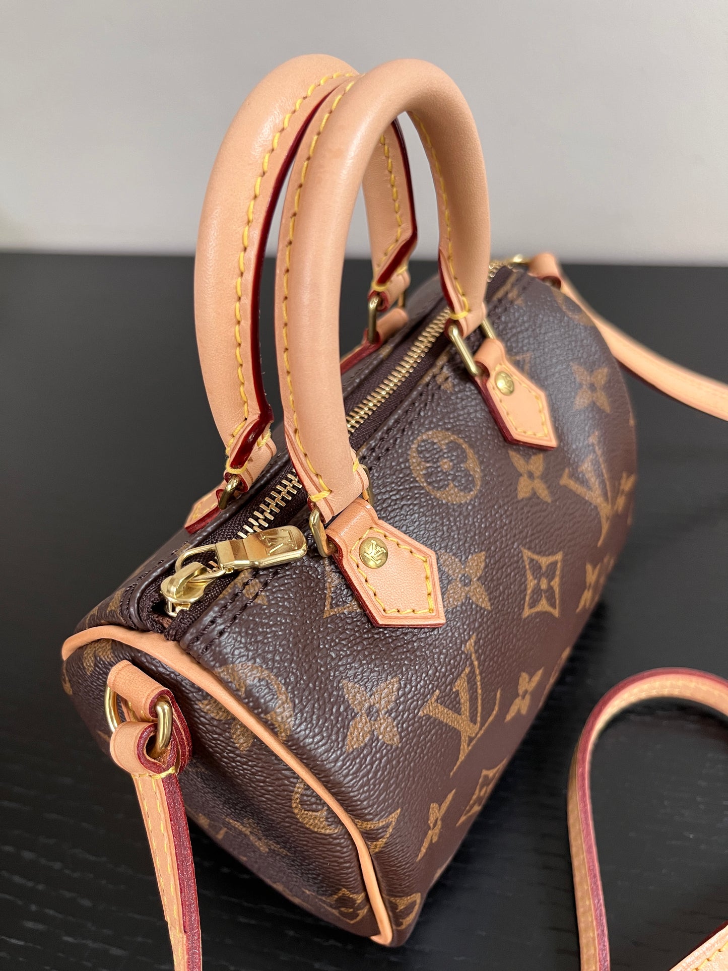 Louis Vuitton 2015 Nano Speedy Monogram