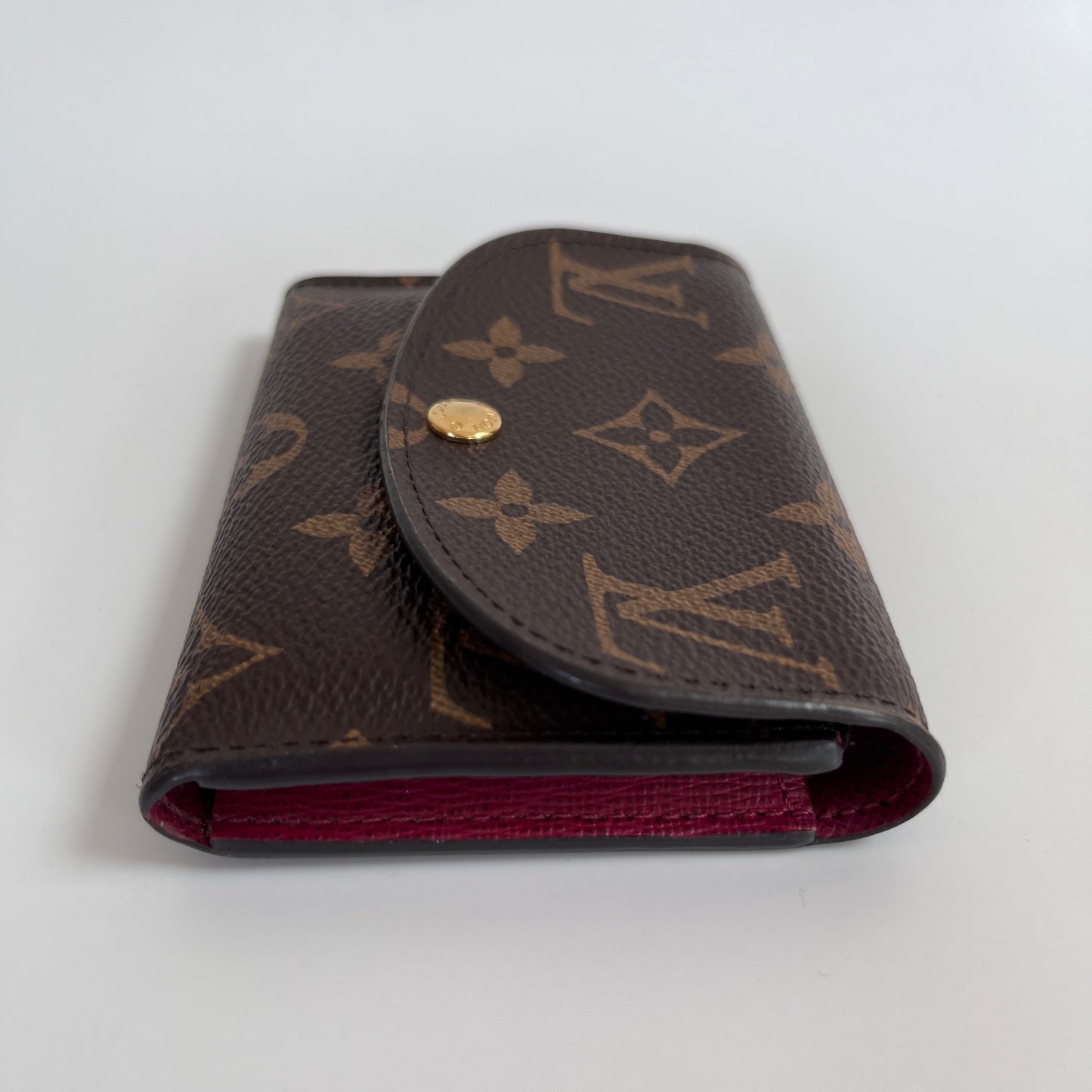 Louis Vuitton Rosalie Monogram Coin Purse with initial