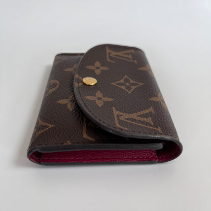 Louis Vuitton Rosalie Monogram Coin Purse with initial