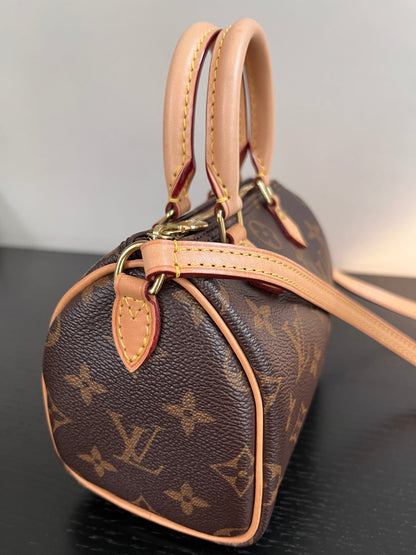 Louis Vuitton 2015 Nano Speedy Monogram