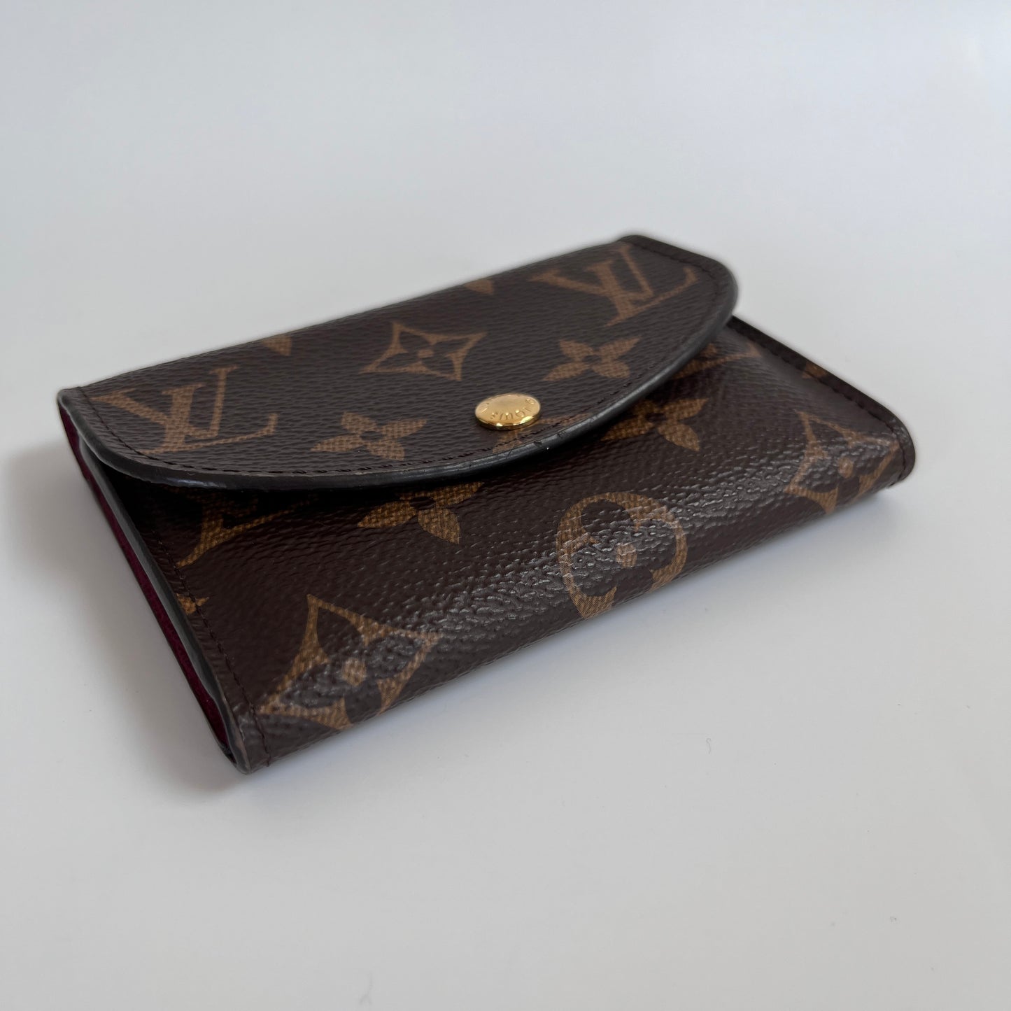 Louis Vuitton Rosalie Monogram Coin Purse with initial