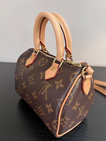 Louis Vuitton 2015 Nano Speedy Monogram