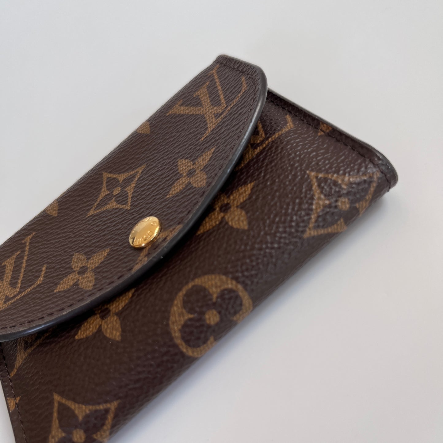 Louis Vuitton Rosalie Monogram Coin Purse with initial