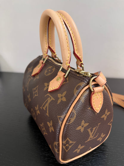 Louis Vuitton 2015 Nano Speedy Monogram