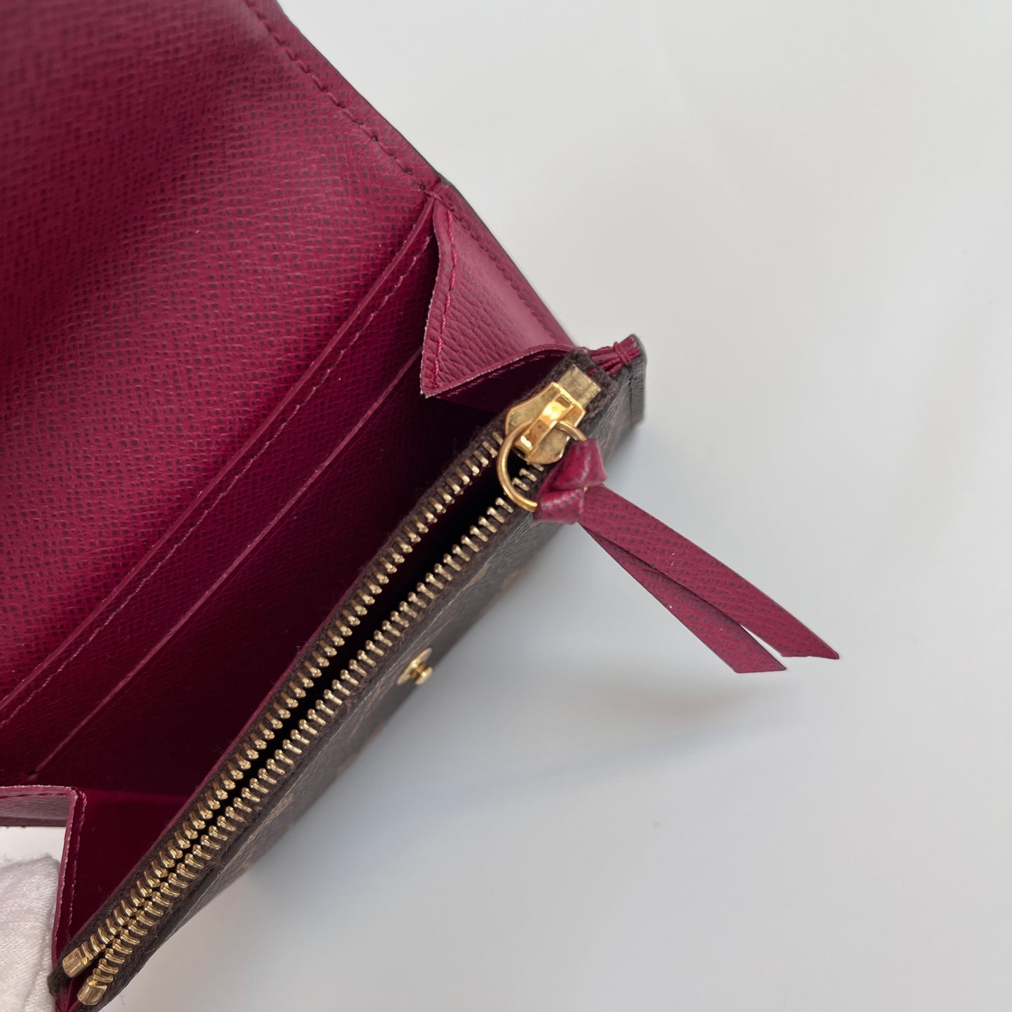 Louis Vuitton Rosalie Monogram Coin Purse with initial