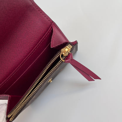 Louis Vuitton Rosalie Monogram Coin Purse with initial