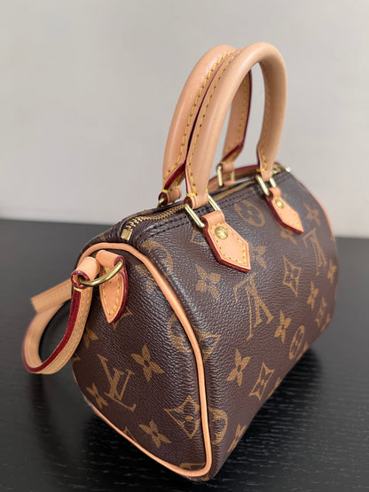 Louis Vuitton 2015 Nano Speedy Monogram