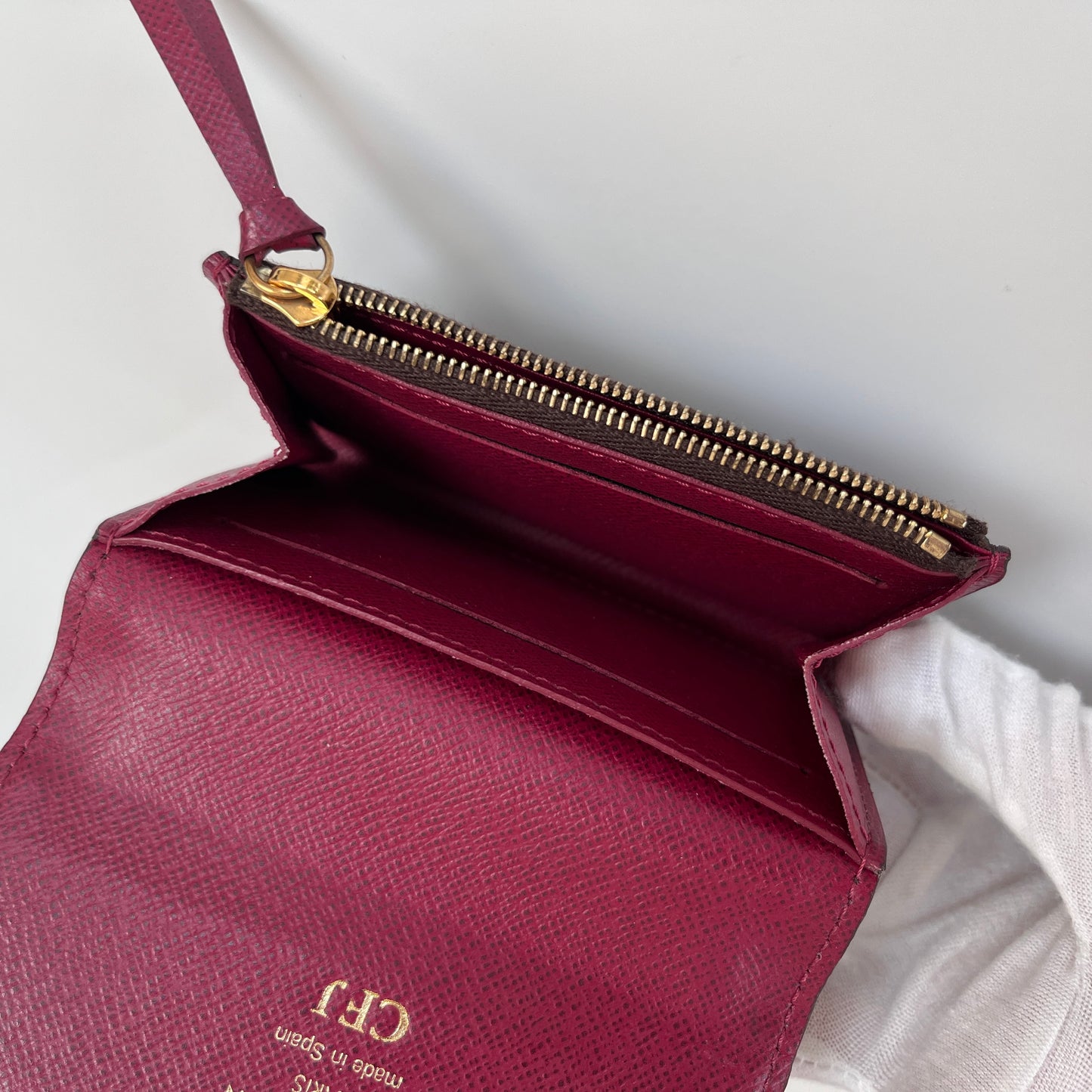 Louis Vuitton Rosalie Monogram Coin Purse with initial
