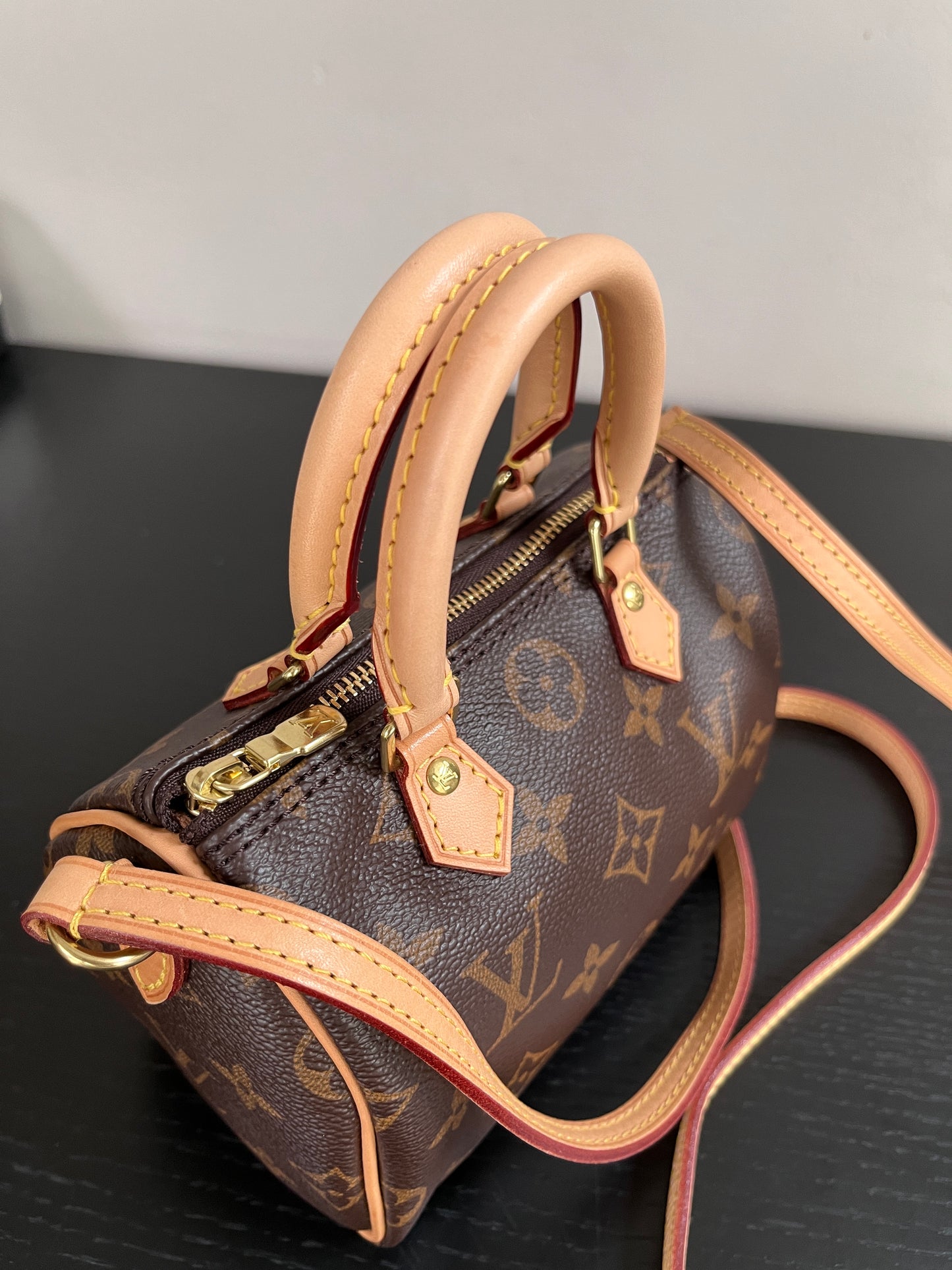 Louis Vuitton 2015 Nano Speedy Monogram