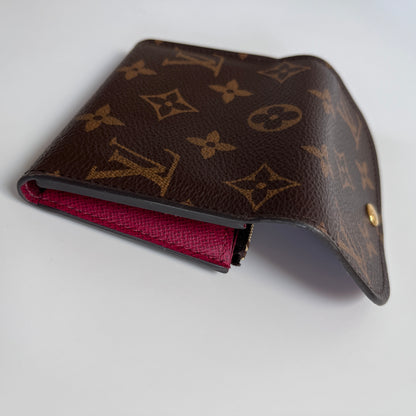 Louis Vuitton Rosalie Monogram Coin Purse with initial