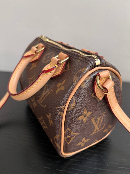 Louis Vuitton 2015 Nano Speedy Monogram