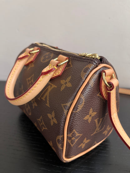 Louis Vuitton 2015 Nano Speedy Monogram