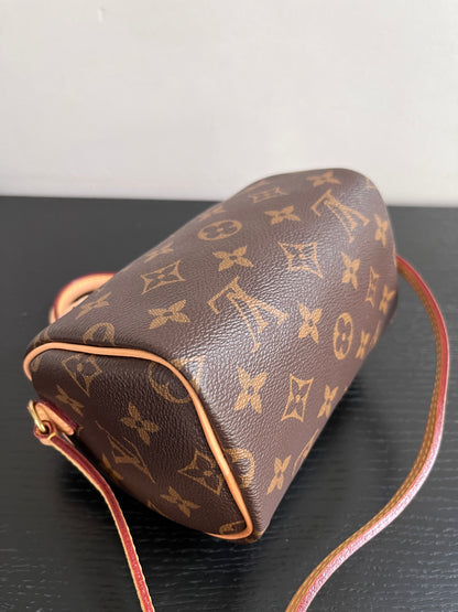 Louis Vuitton 2015 Nano Speedy Monogram