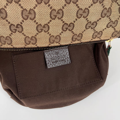 Gucci Vintage GG Canvas Wristlet Pouch