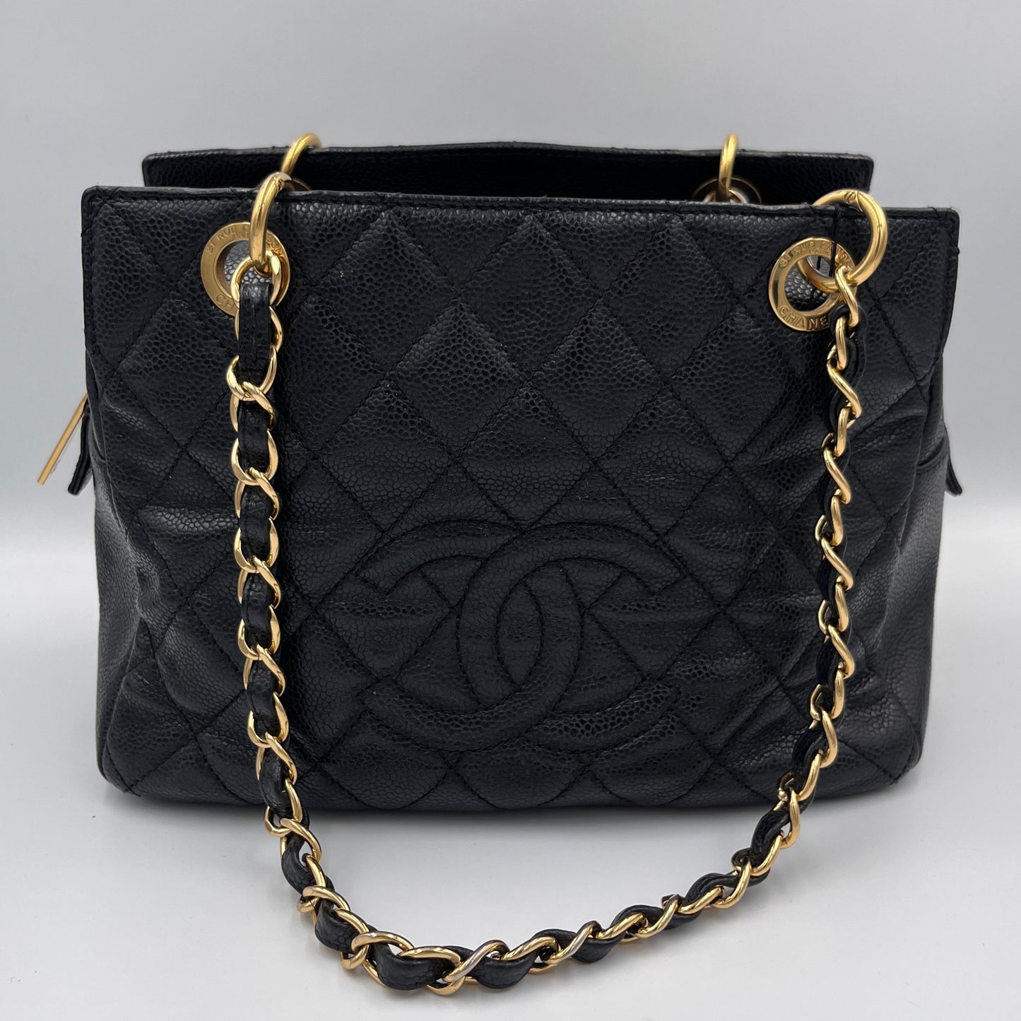 Chanel Petite Timeless Tote Bag Caviar